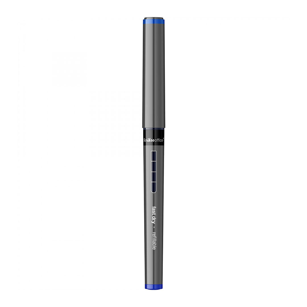 Scrikss | PI-8 | Rollerball Ink Pen 0.7mm | Box Of 12 | Blue