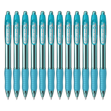 Scrikss | Proxi Series | Ball Point Pen | 12 Mint Sky Blue Barrel