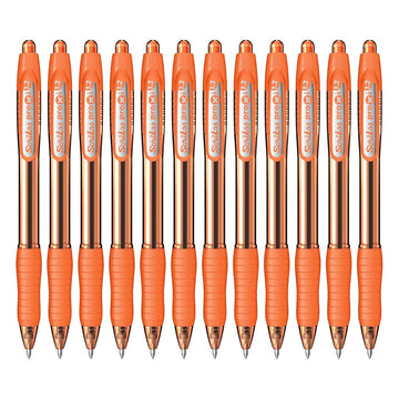 Scrikss | Proxi Series | Ball Point Pen | 12 Peach Orange Barrel