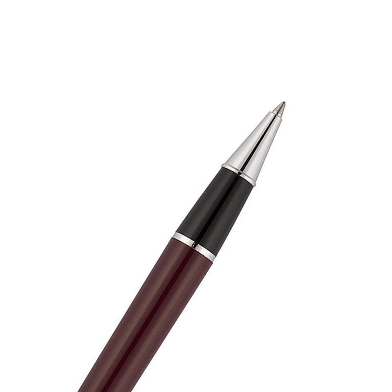 Scrikss | Roller Ball Point Pen | Metropolis | Burgundy Barrel