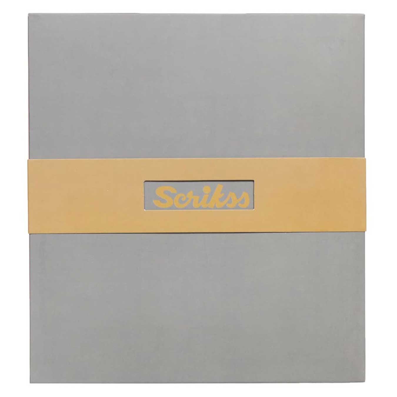 Scrikss | Verona Green A5 Notebook | 800M Rollerball | Chrome CT | Gift Set