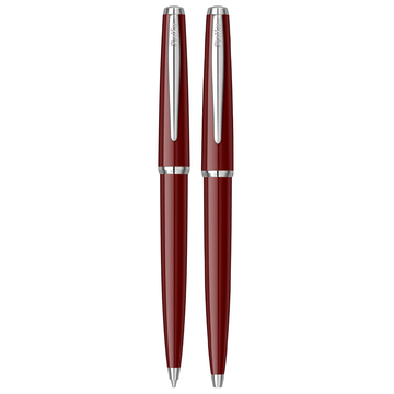 Scrikss | Vintage 33 | Ball Point & 0.7mm Mechanical Pencil  Set | Burgundy