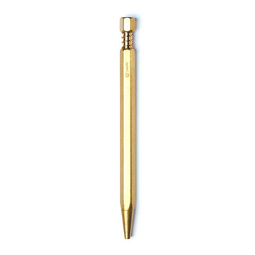 Ystudio | Ballpoint Pen | Classic Revolve | Spring Brass
