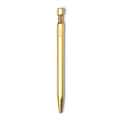 Ystudio | Ballpoint Pen | Classic Revolve | Spring Brass