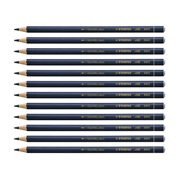 Stabilo | All Graphite Pencil | 12 Count Pack Of 1 | Blue