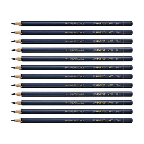 Stabilo | All Graphite Pencil | 12 Count Pack Of 1 | Blue