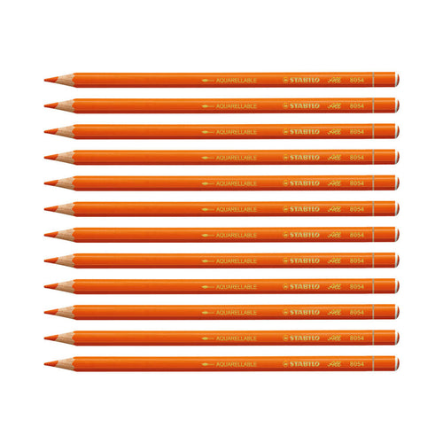 Stabilo | All Graphite Pencil | 12 Count Pack Of 1 | Orange