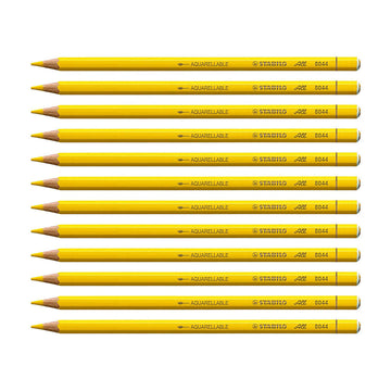 Stabilo | All Graphite Pencil | 12 Count Pack Of 1 | Yellow