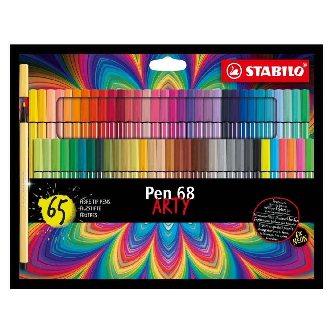 Stabilo | Arty |  Pen 68 | Cardboard Case Of 10 Pcs