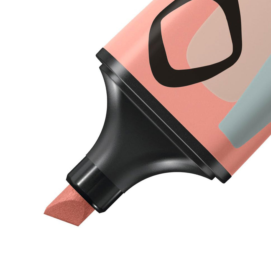 Stabilo | Boss | Mini Naturevibes | Highlighter Pen | Pack of 6 | Mud green | Earth green | Beige | Umber | Sienna | Warm Grey