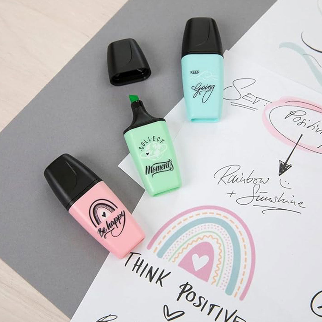 Stabilo | Boss | Mini Pastellove | Highlighter Pen | Pack of 6 | Assorted Colours