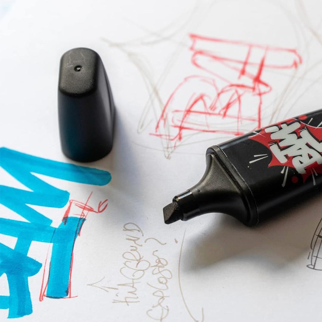 Stabilo | Boss | Mini Snooze One | Highlighter Pen | Pack of 3 | Orange, Pink, Green