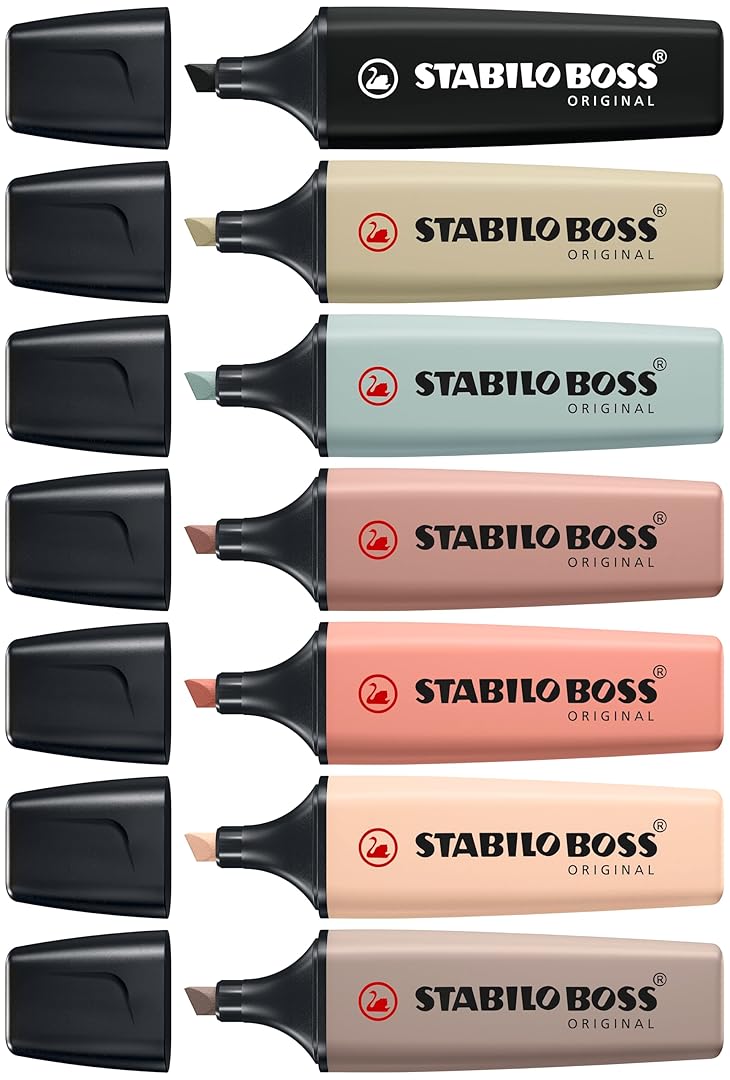 Stabilo | Boss Nature | Pack of 30 | Highlighter Pen