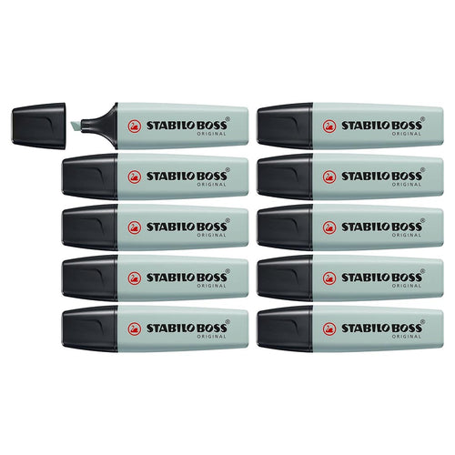 Stabilo | Boss Original Highlighter | Nature Colors | Earth Green | Pack Of 10