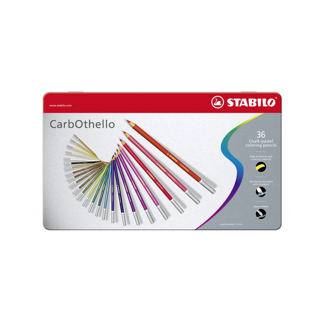 STABILO CarbOthello Pastel Pencil Set | 36 Colours