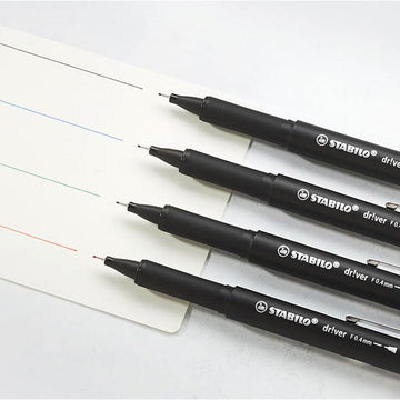 Stabilo | dr!ver Series | Premium Fineliner | 0.4mm | Fine | Green