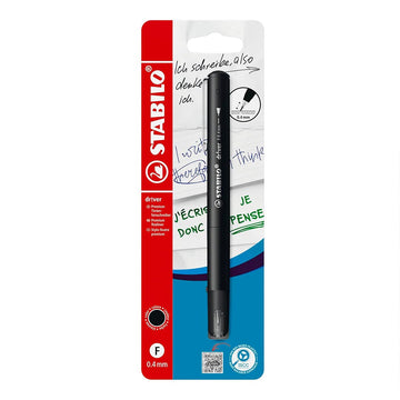 Stabilo | dr!ver Series | Premium Fineliner | 0.4mm | Fine | Pack of 1 | Black