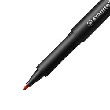 Stabilo | dr!ver Series | Premium Fineliner | 0.8mm | Medium | Red