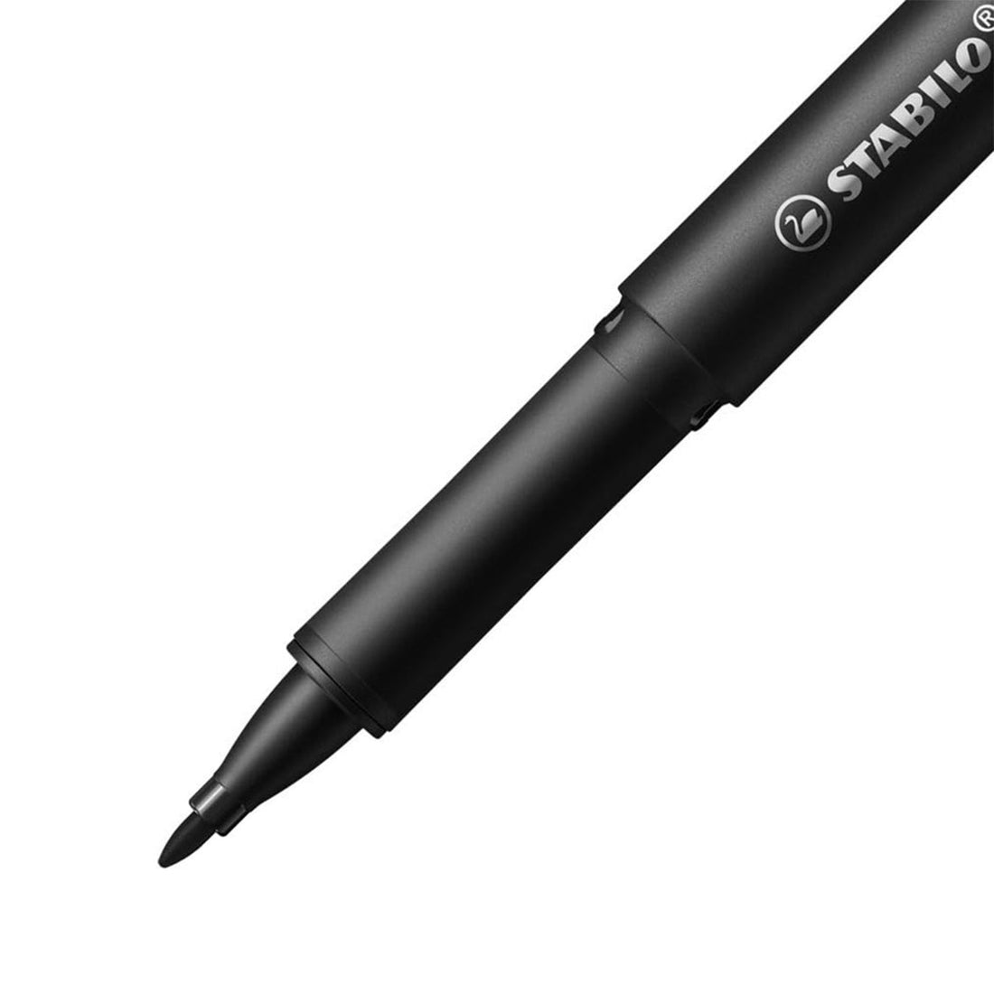 Stabilo | dr!ver Series | Premium Fineliner & Felt Tip | Pack of 4 | 0.8 MM | Black, Blue, Green, Red