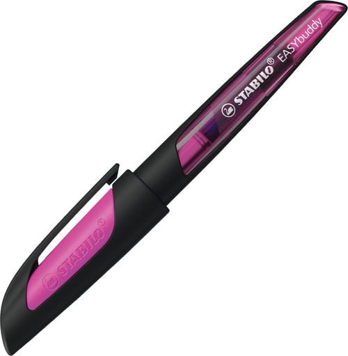 Stabilo | Easy Buddy | Fountain Pen | black-Magenta | Medium nib