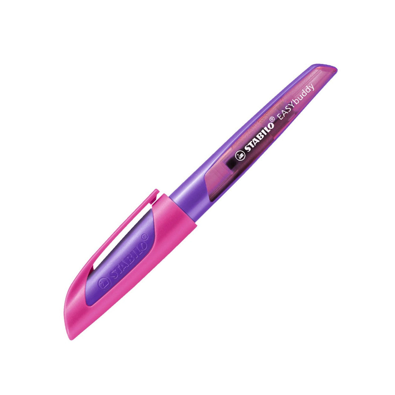 Stabilo | Easy Buddy | Fountain Pen | Right Handed | Purple-Magenta | Medium nib
