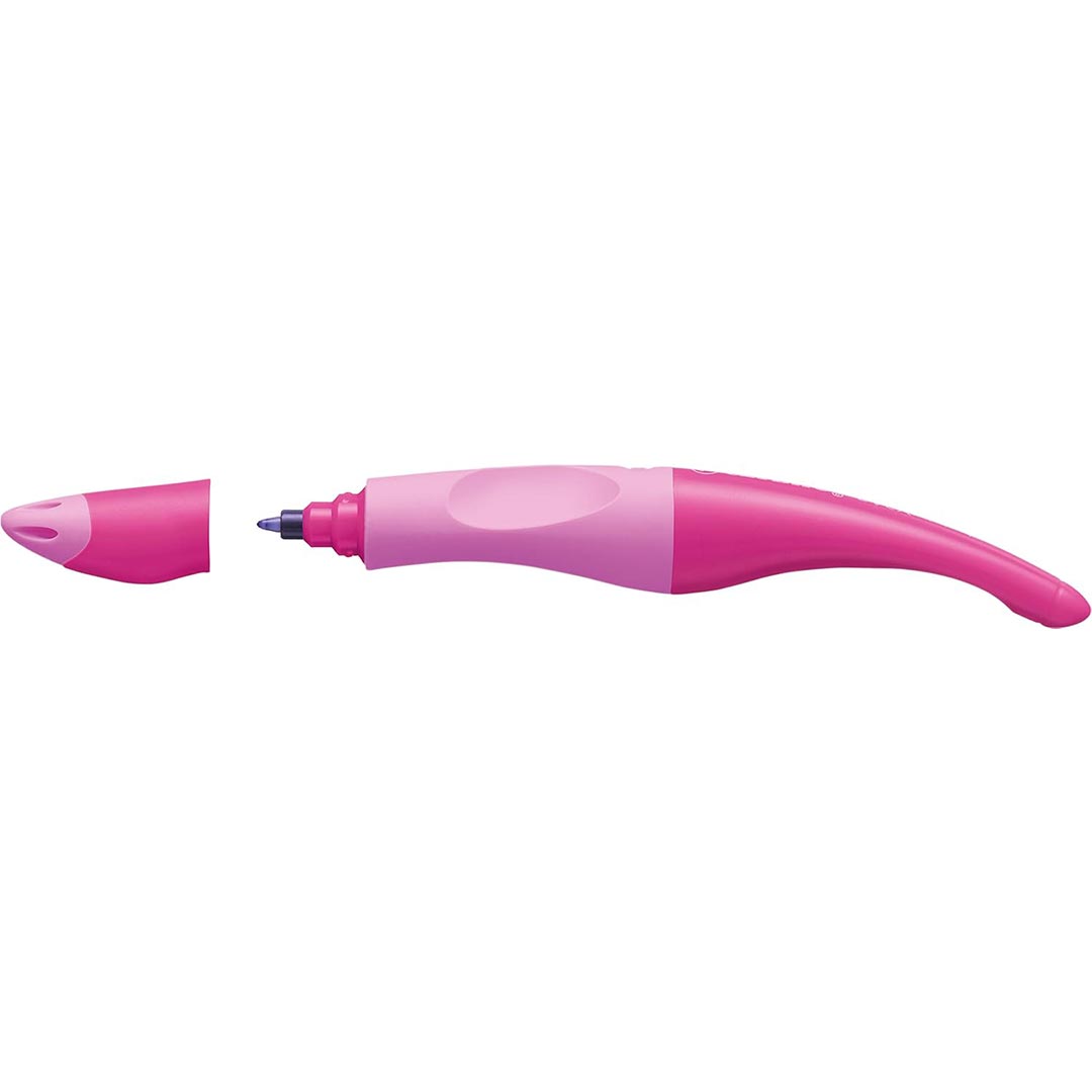 Stabilo | Easy Original | Pastel | Roller Ball Pen | Right Handed | Light & Dark Pink | Pack of 1