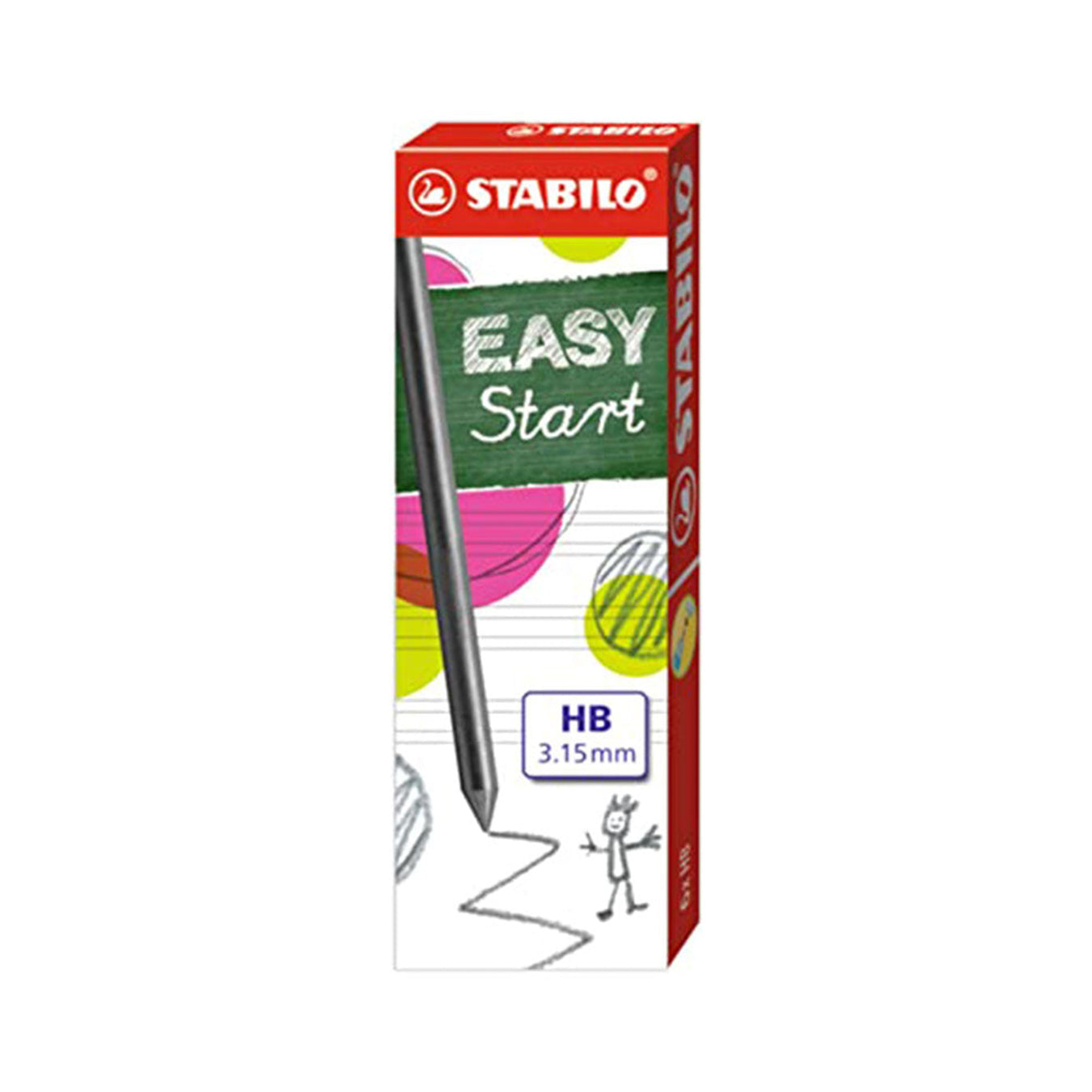 Stabilo | Easyergo Pencil | 3.15 Leads | 6 Pieces