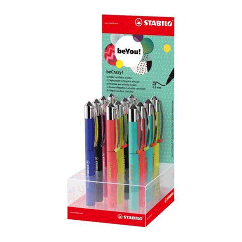 Stabilo | Fountain Pen | Becrazy! | Uni Colors | Pack of 12