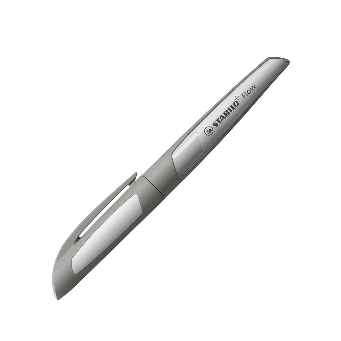 STABILO Flow Fountain Pen – Medium Nib, Grey