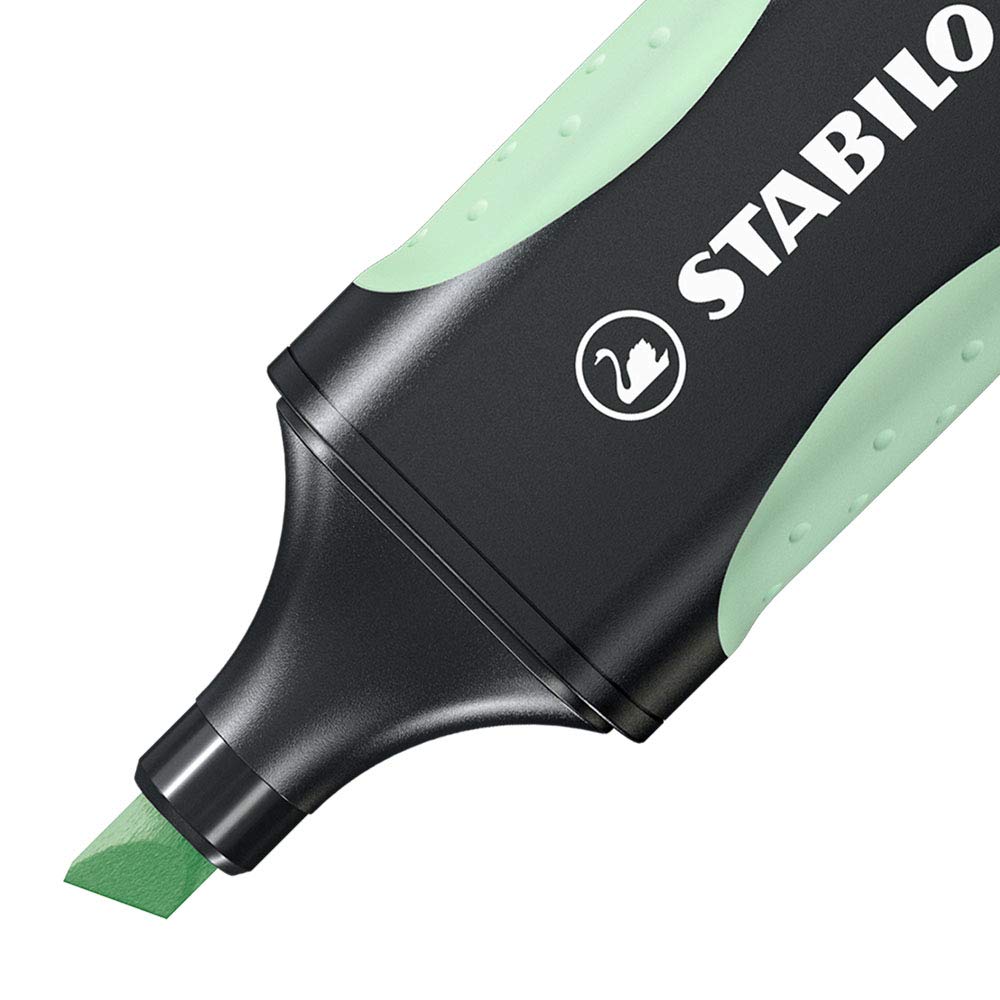 Stabilo | Green Boss Highlighter Pen | Pastel Hint of Mint | 1 Piece - penpencilink