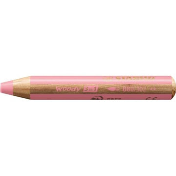 Stabilo | Multi-Talented Pencil | Woody 3 In 1 Duo | Pastel Pink | 1 Piece