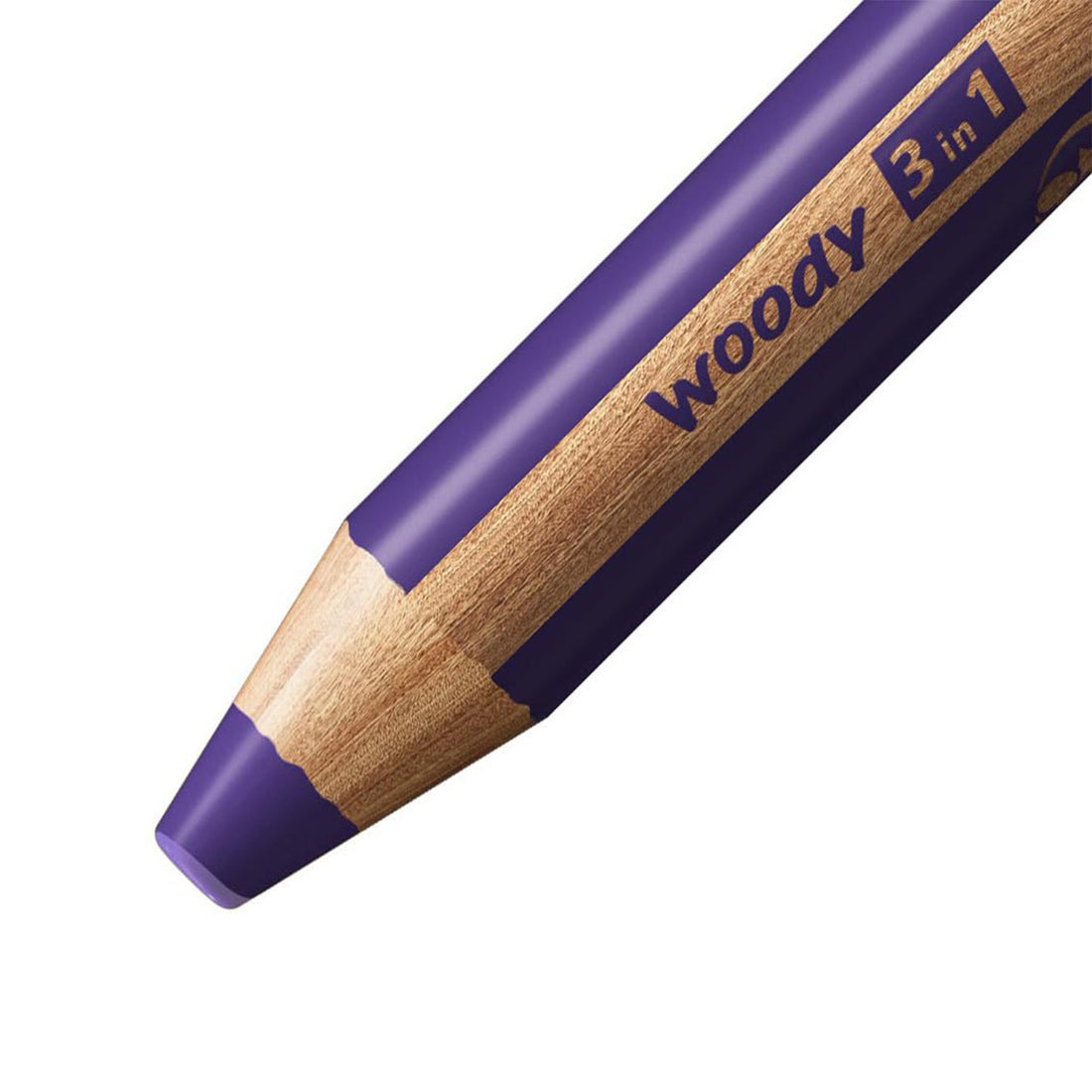 Stabilo | Multi-Talented Pencil | Woody 3 In 1 Duo | Violet | 1 Piece