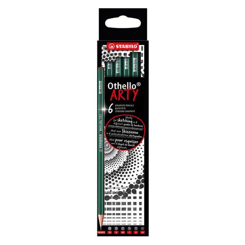 Stabilo | Othello Graphite Pencil | 6 Pack | Mix