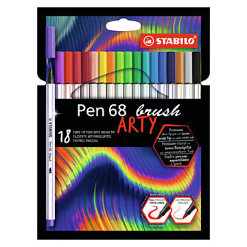 Stabilo | Arty | Pen 68 | Box of 18