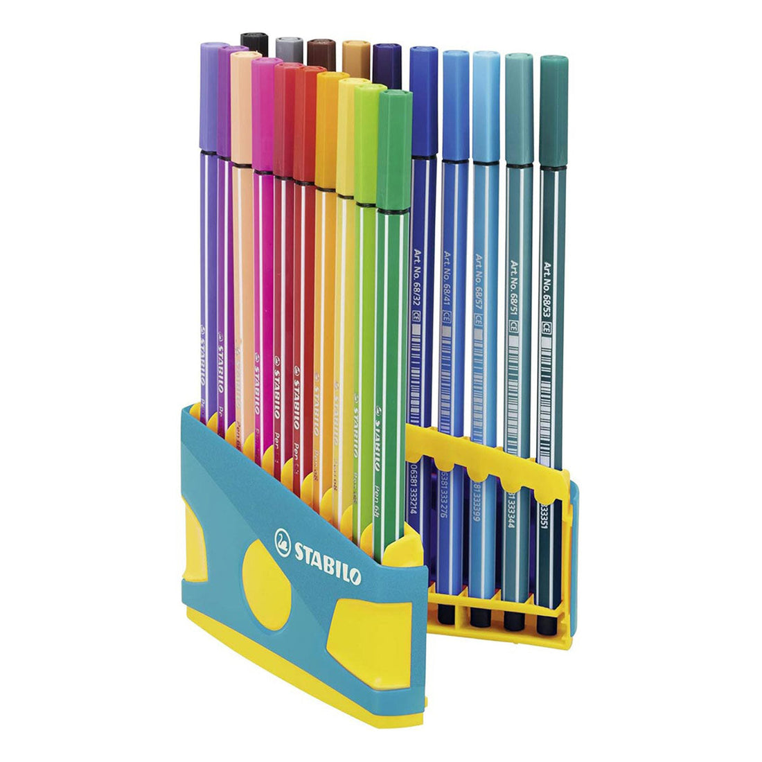 STABILO Pen 68 Sketch Pen - Set of 20 Colours