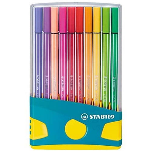 Stabilo | Pen 68 | Sketch Pen | Pack Of 20 | Assorted Colours