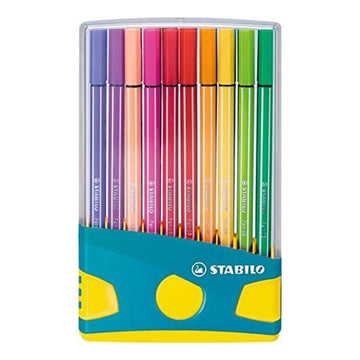 Stabilo Pen 68 Color Parade – Pack of 20 Turquoise