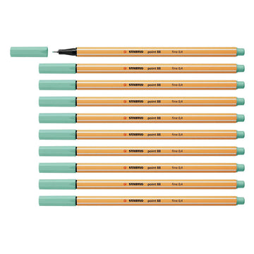 Stabilo | Point 88 | Fineliner | Eucalyptus | Pack Of 10