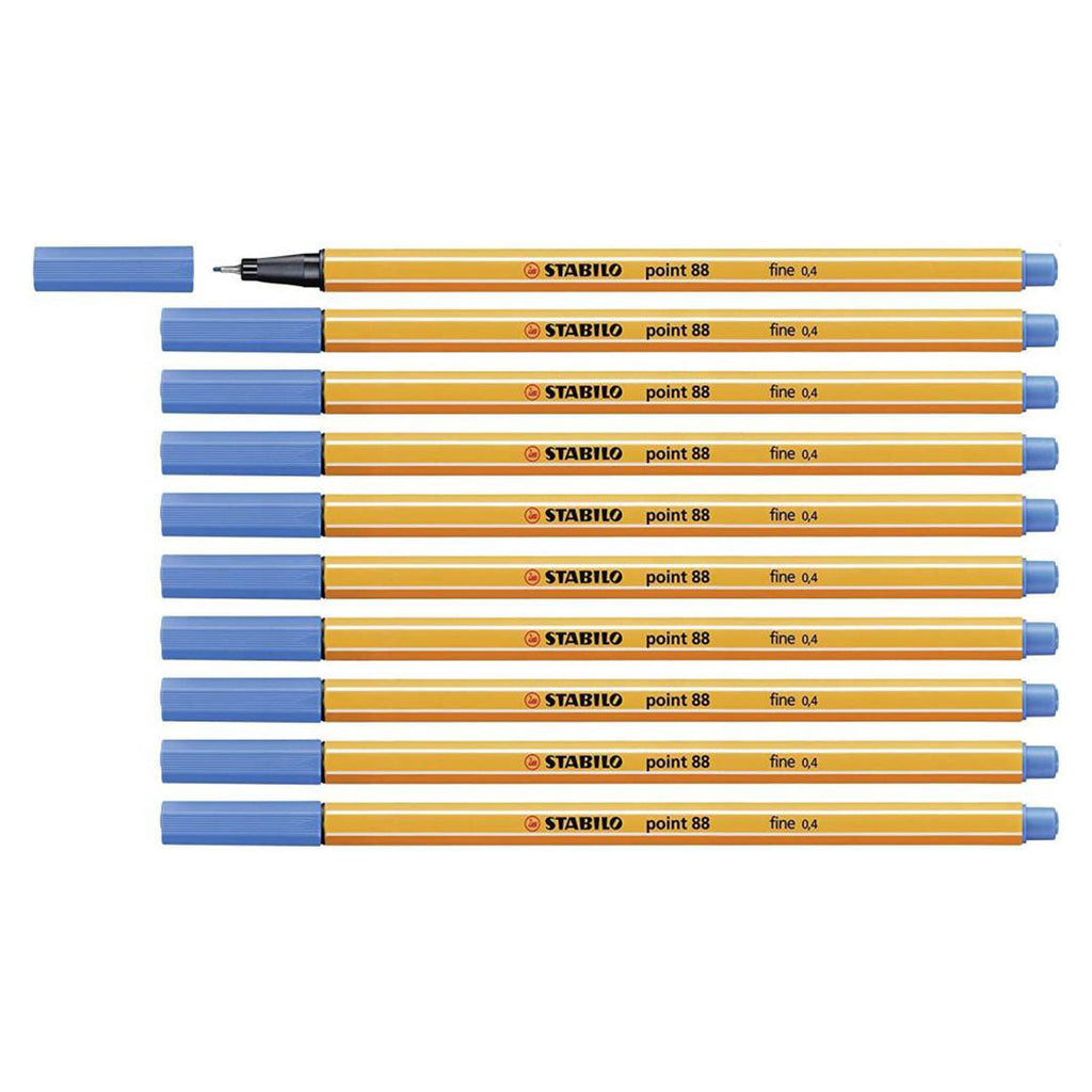Stabilo | Point 88 | Fineliner | Ultra Marine | Pack Of 10