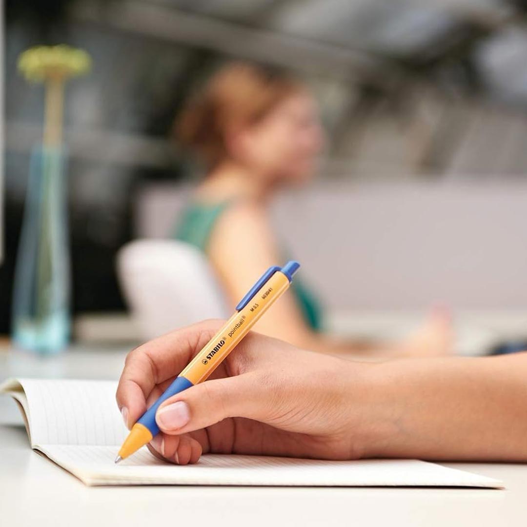 Stabilo | Pointball | Ballpoint Pen | Multicolored | Pack Of 6