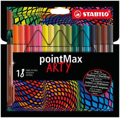 Stabilo | Arty | Pointmax | Pack of 18 Colors