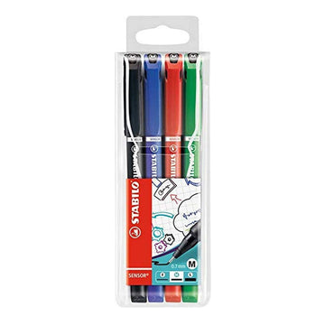 Stabilo | Sensor Pen | Medium Tip | Pack Of 4