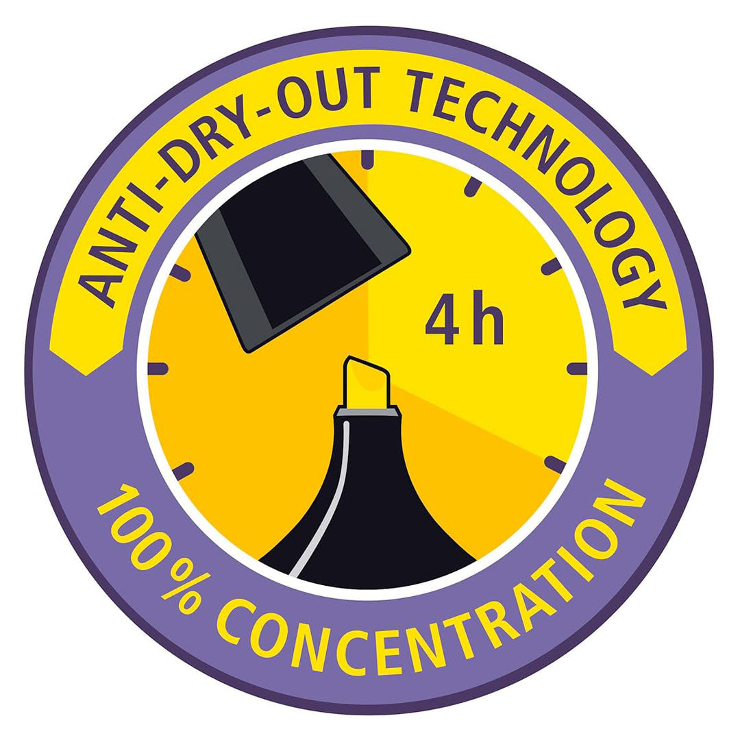 Stabilo | Swing Cool | Highlighter Pen | Pack of 4 | Cherry Blossom Pink, Dash of Lime, Cloudy Blue, Mellow Coral Red