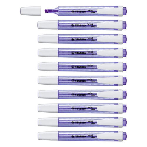 Stabilo | Swing Cool | Lavender | Pack Of 10Pcs | Highlighter Pen