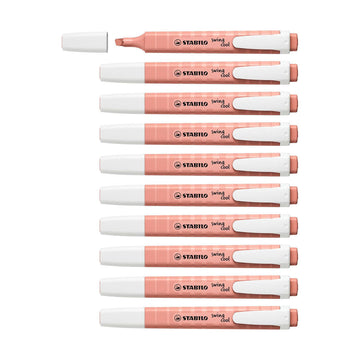 STABILO Swing Cool NatureCOLORS Highlighter - Sienna (10 PCS)