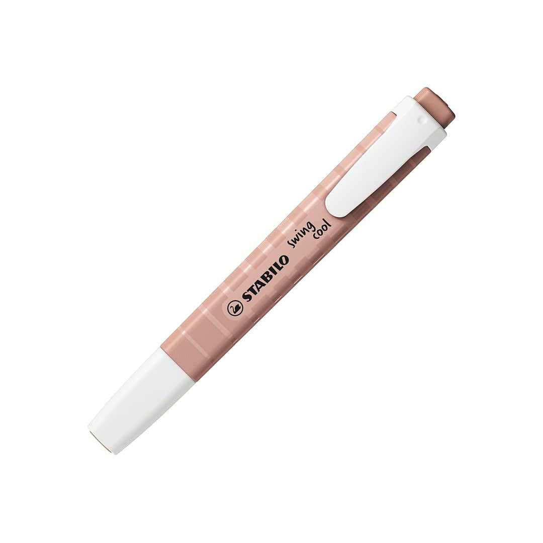 Stabilo | Swing Cool | Nature Colors | Umber | Pack Of 10 | Highlighter Pen