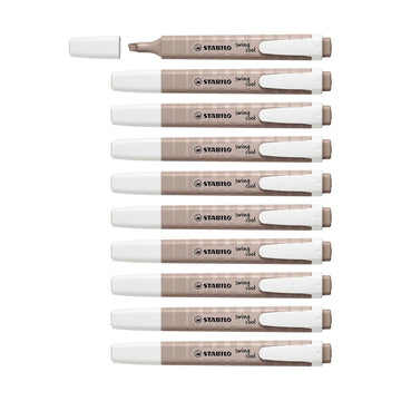 STABILO Swing Cool NatureCOLORS Highlighter – Warm Grey (10 PCS)