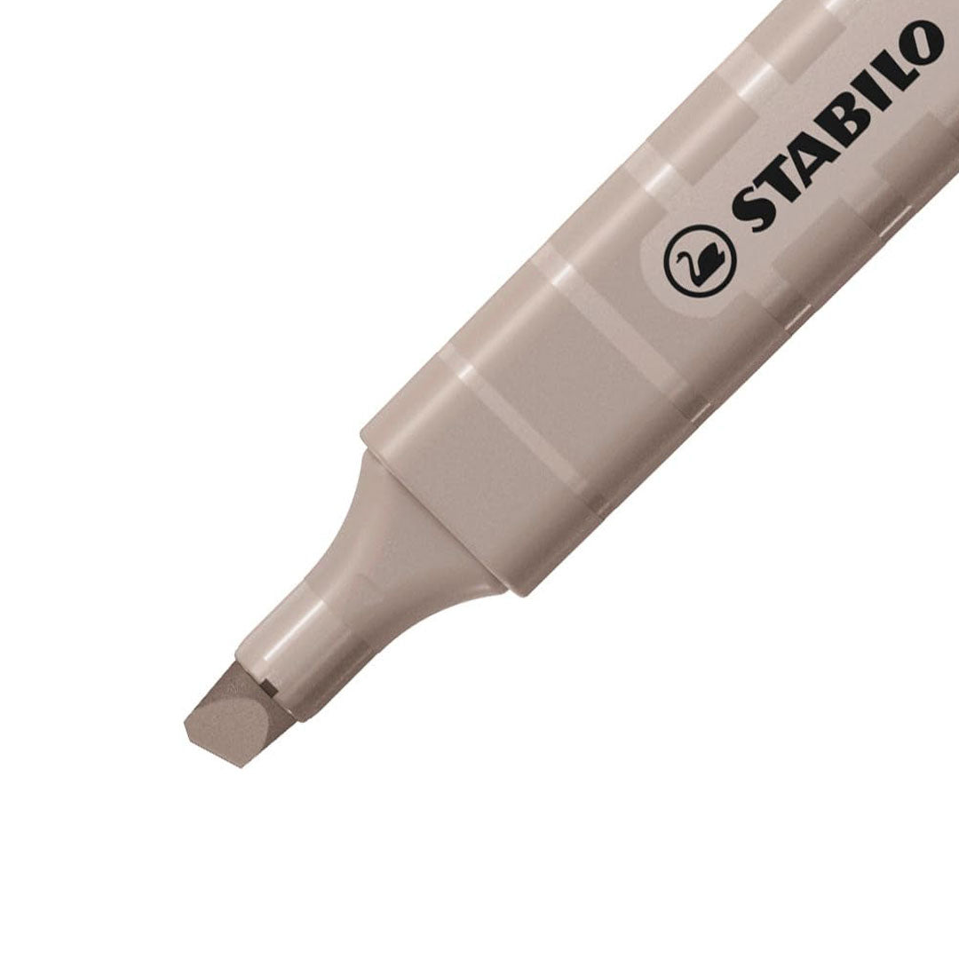 Stabilo | Swing Cool | Nature Colors | Warm Grey | Pack Of 10 | Highlighter Pen