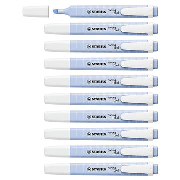 Stabilo | Swing Cool | Pastel | Cloudy Blue | Pack Of 10Pcs | Highlighter Pen