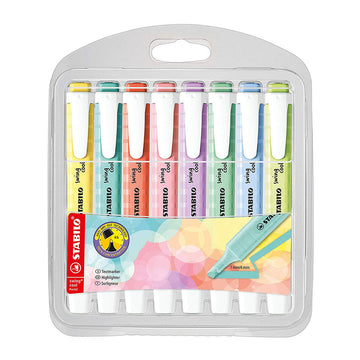 Stabilo | Swing Cool | Pastel | Pack Of 8Pcs | Highlighter Pen